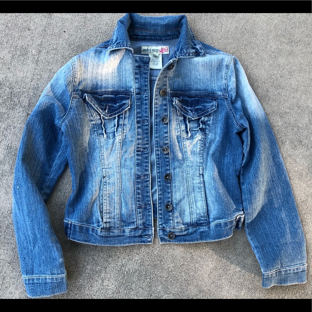 Paris blues jean jacket
